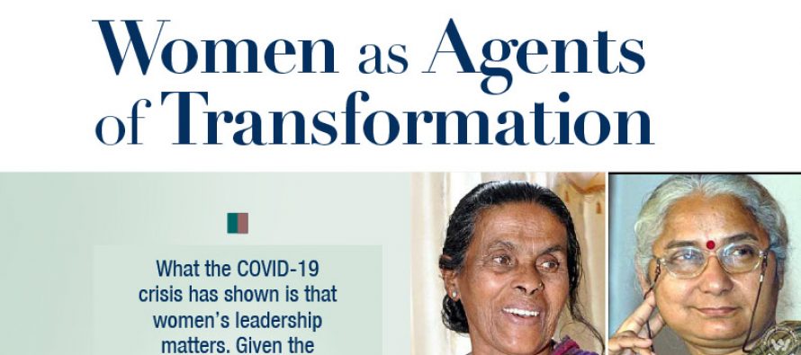 Women as agents of transformation