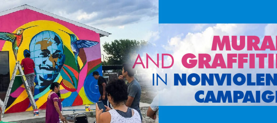 MURALS AND GRAFFITIES IN NONVIOLENCE CAMPAIGNS